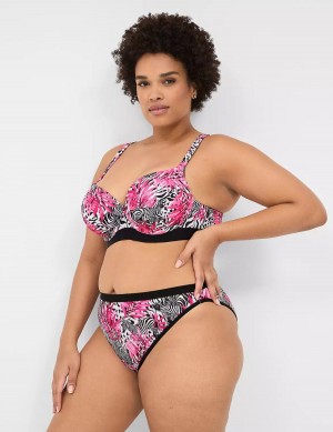 Women Lane Bryant Boost Balconette Bra Pink | RZH64100JD