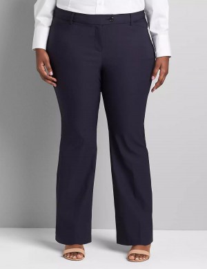 Women Lane Bryant Boot 4-Season Pants Blue | KYE7253IM