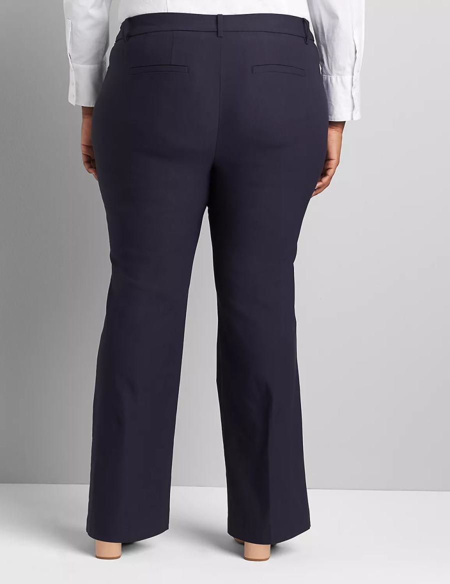 Women Lane Bryant Boot 4-Season Pants Blue | KYE7253IM