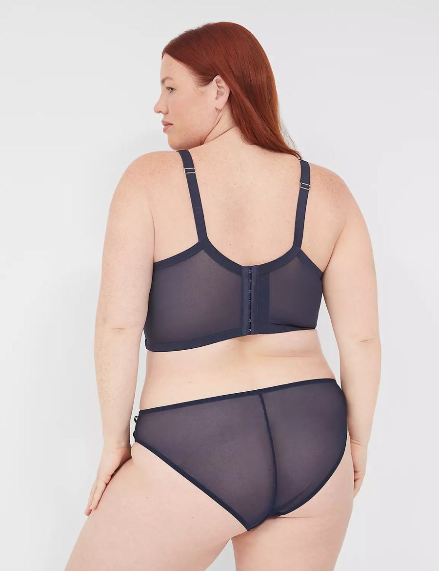 Women Lane Bryant Longline Boost Balconette Bra Blue | ZHP6898KC